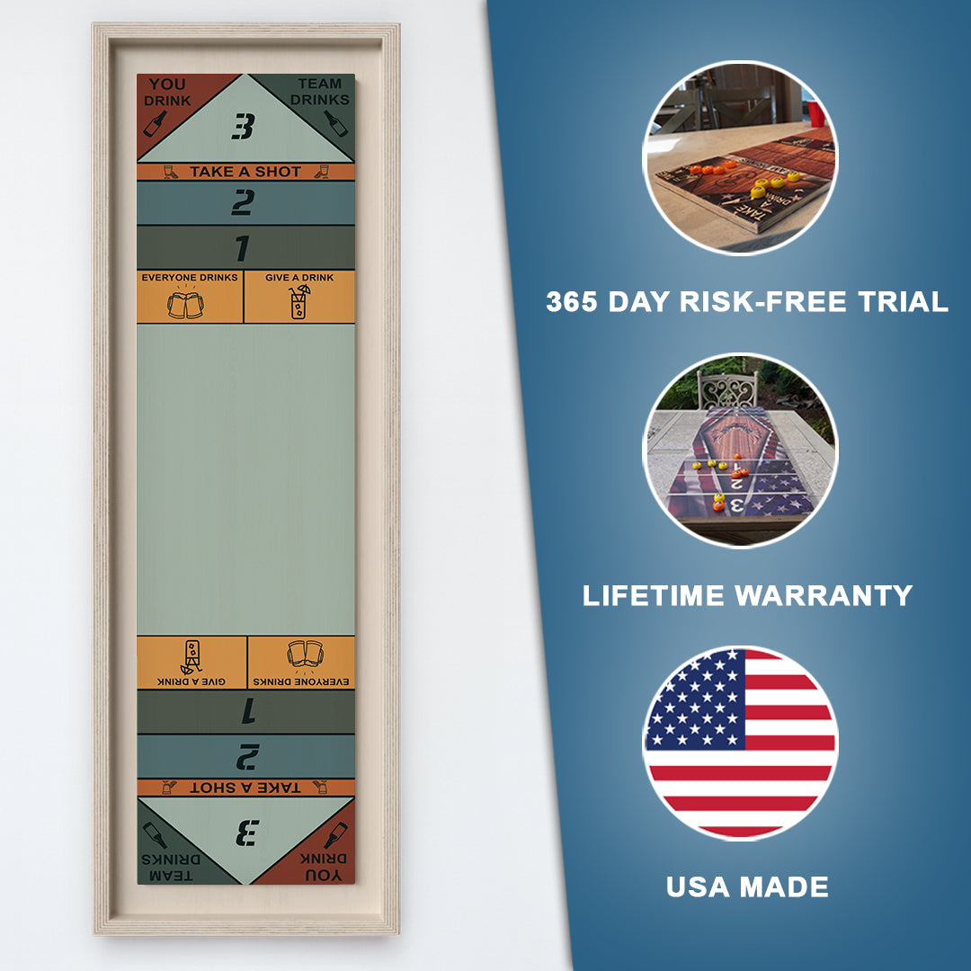 Drinking Game Shuffleboard