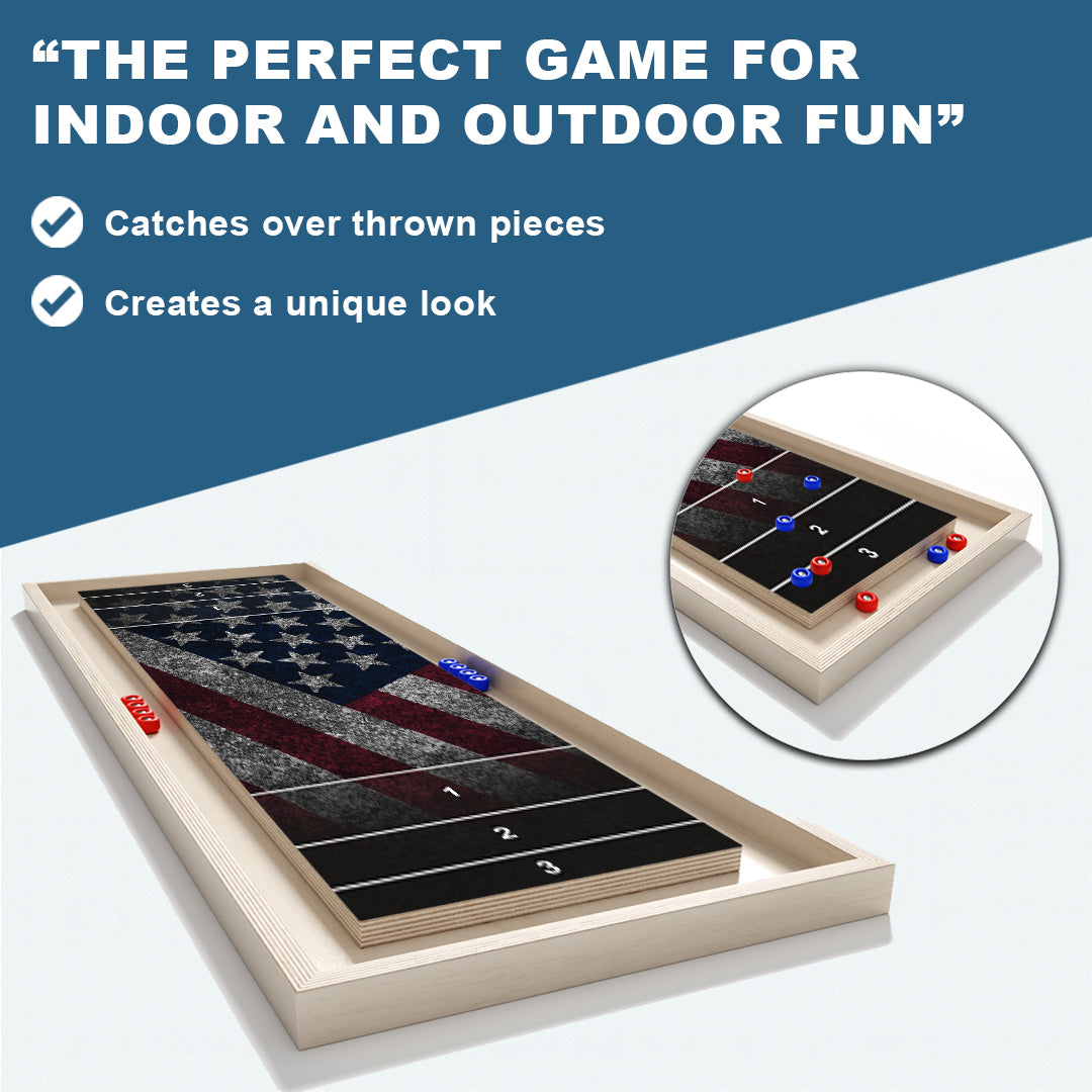 American Flag Shuffleboard