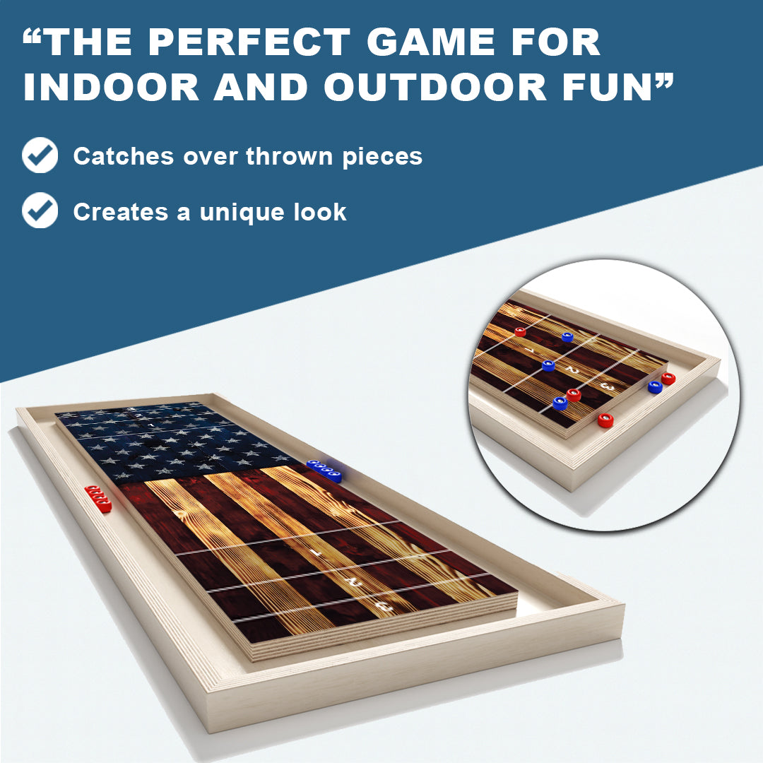 American Flag Shuffleboard