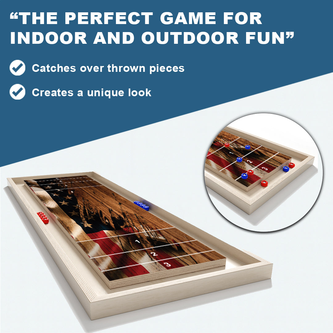 American Flag Shuffleboard