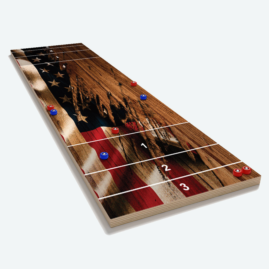American Flag Shuffleboard