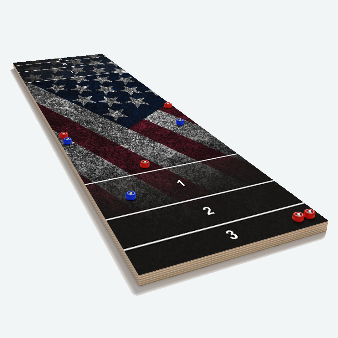 American Flag Shuffleboard