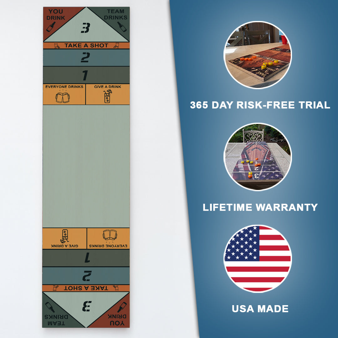 Drinking Game Shuffleboard