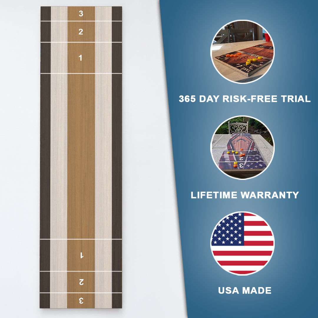 Classical Wood Shuffleboard