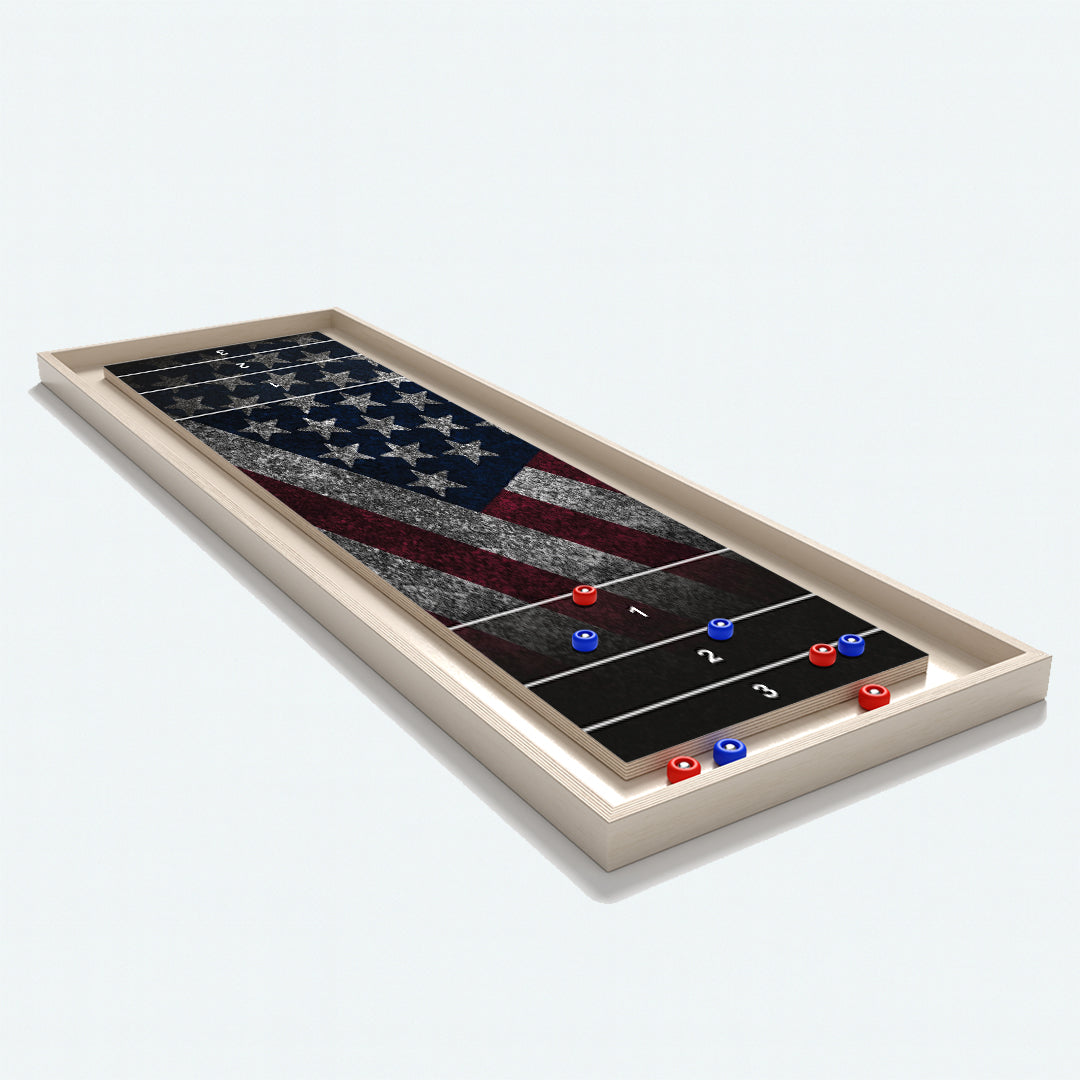 American Flag Shuffleboard