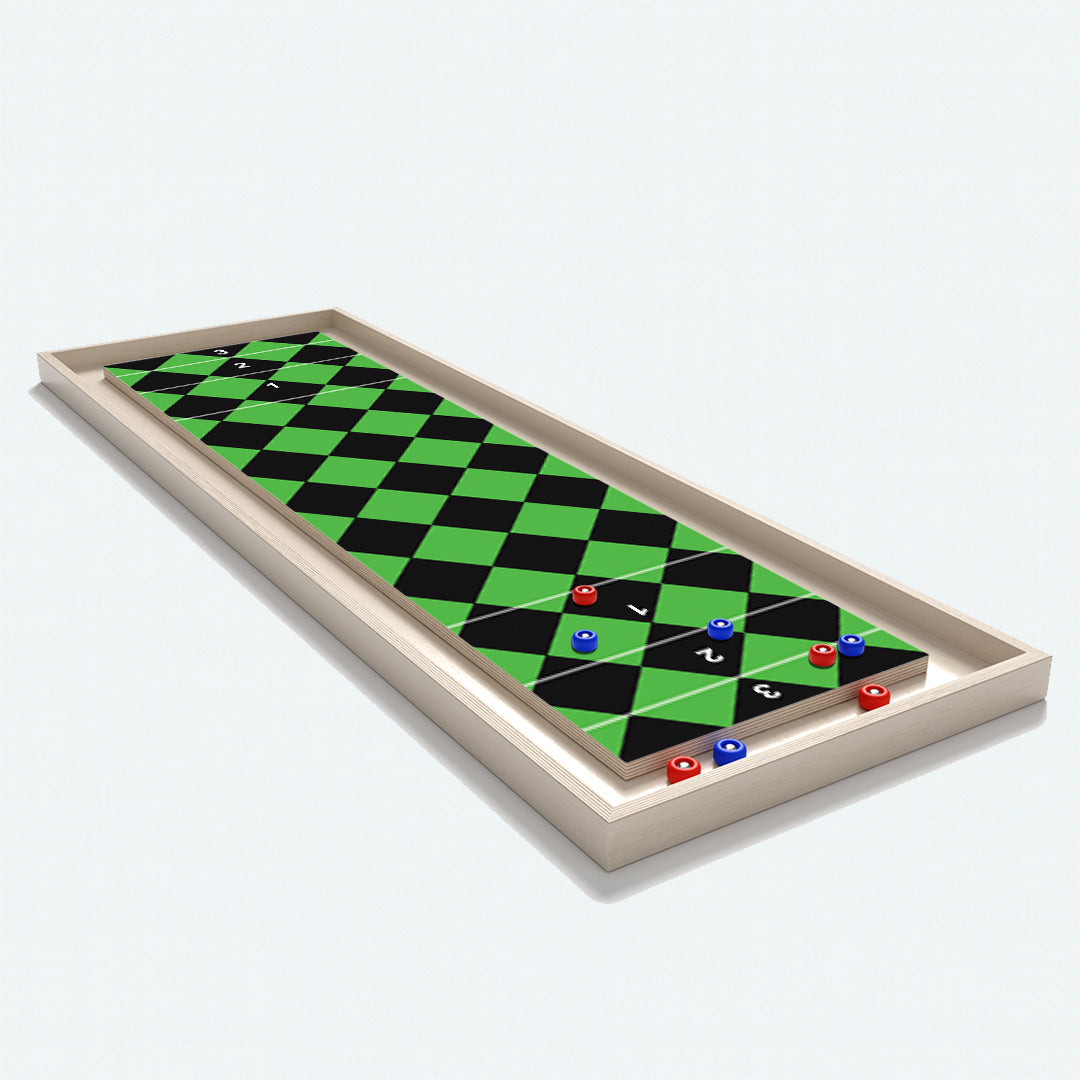 Green Diamond Shuffleboard