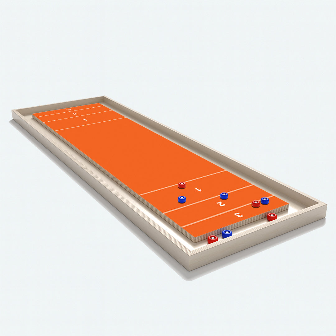 Orange Shuffleboard