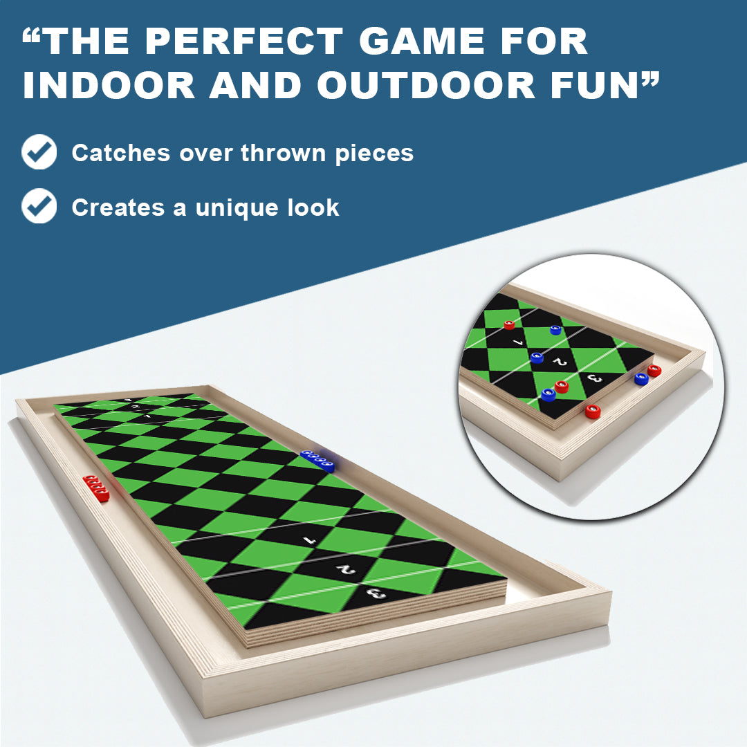 Green Diamond Shuffleboard