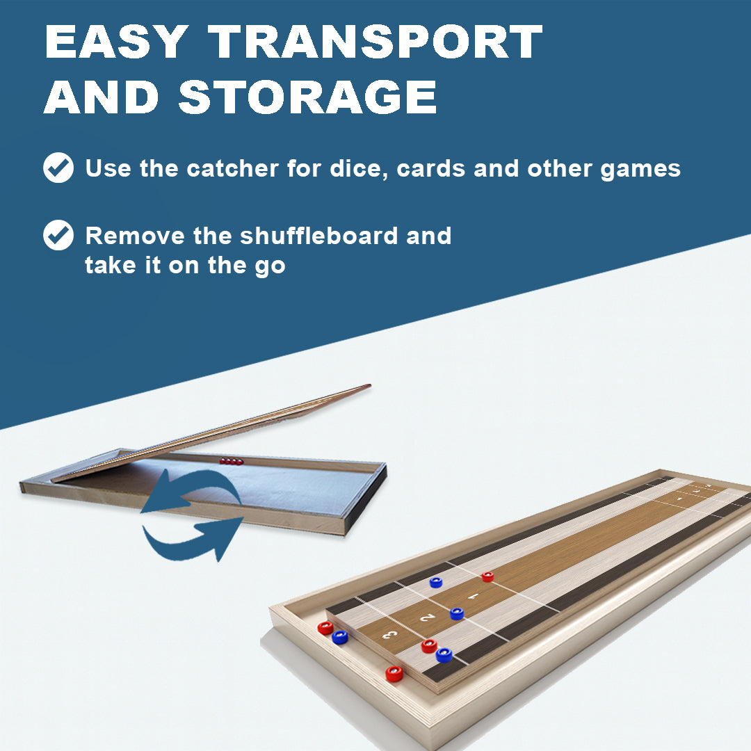 Classical Wood Shuffleboard